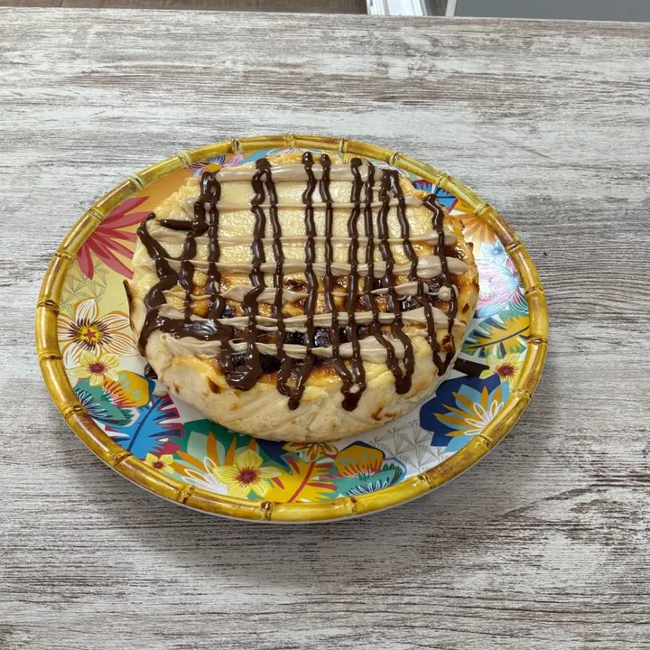 Tarta de queso Chocolate blanco con Nocilla