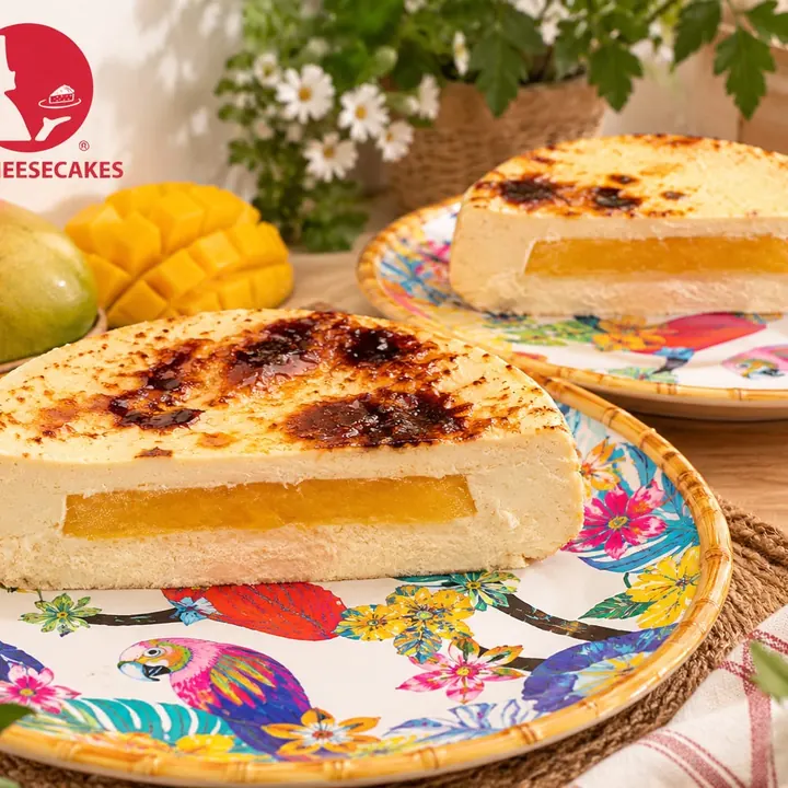 Tarta de queso Vainilla con mango